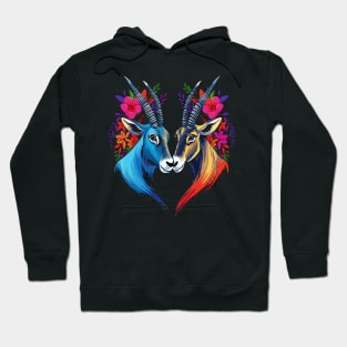 Gemsbok Valentine Day Hoodie